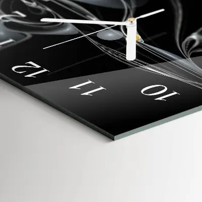Quadratische wanduhr modern Abstraktion