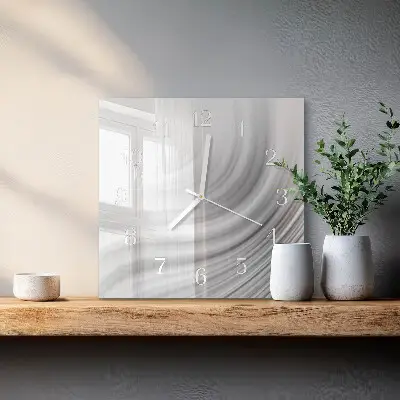 Moderne wanduhr quadratisch Abstraktion