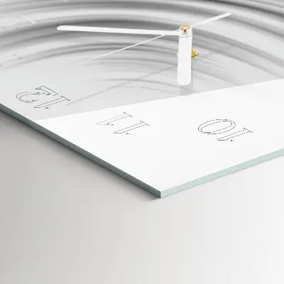 Moderne wanduhr quadratisch Abstraktion