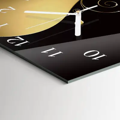 Moderne wanduhr quadratisch Abstrakte Kunst