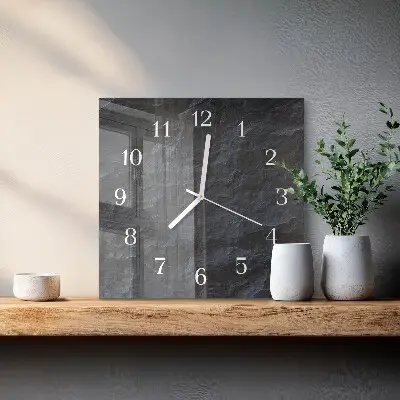 Wanduhr mit motiv quadratisch Hintergrund