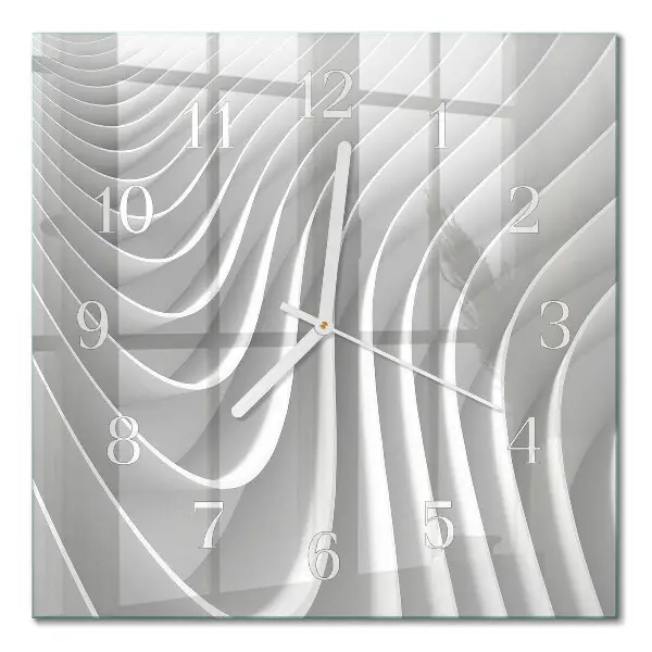Quadratische wanduhr Abstraktion