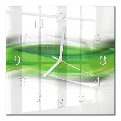 Quadratische wanduhr Abstraktion
