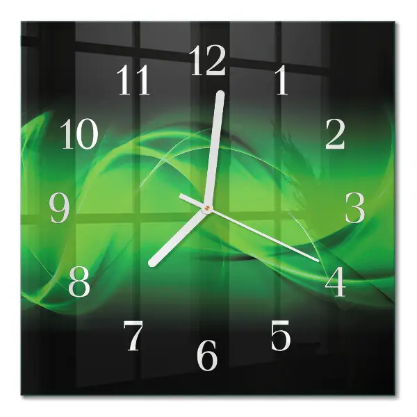 Quadratische wanduhr modern Abstraktion