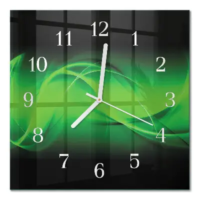 Quadratische wanduhr modern Abstraktion