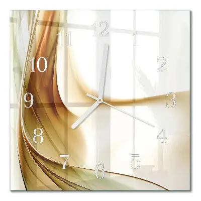 Glasuhr quadratisch Abstraktion