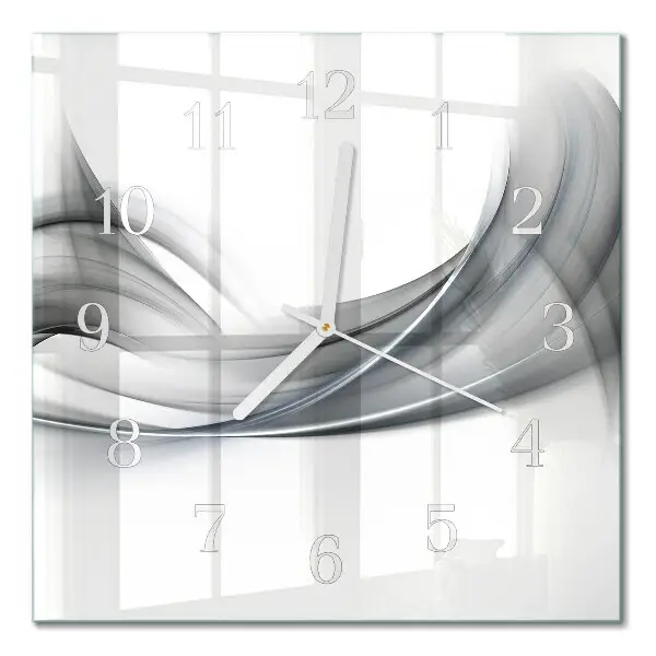 Moderne wanduhr quadratisch Abstraktion