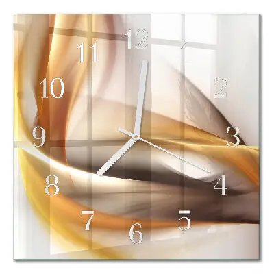 Quadratische wanduhr Abstraktion