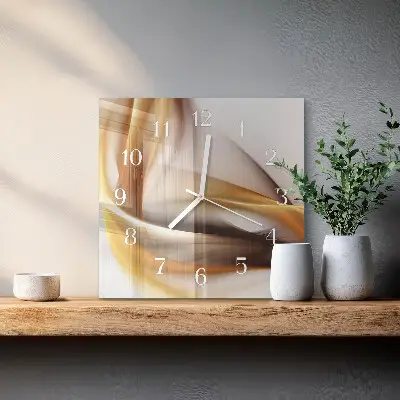 Quadratische wanduhr Abstraktion