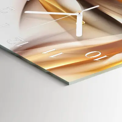 Quadratische wanduhr Abstraktion