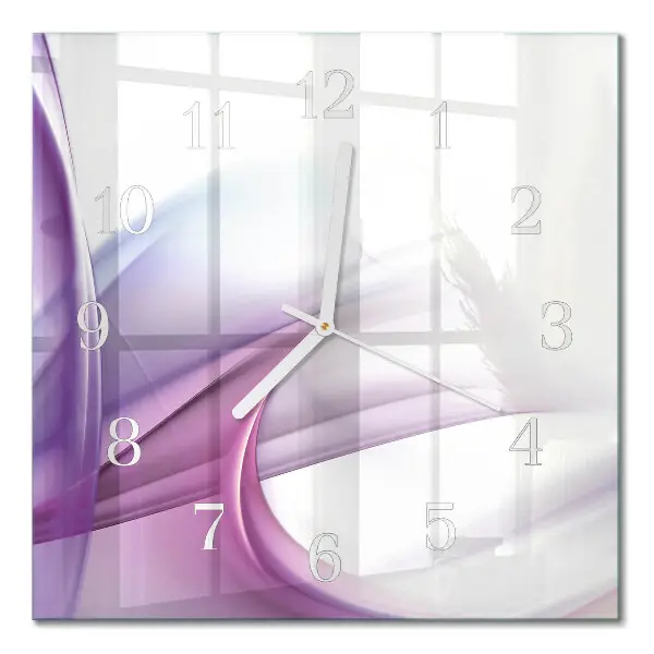 Glasuhr quadratisch Abstraktion