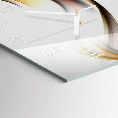 Moderne wanduhr quadratisch Abstraktion
