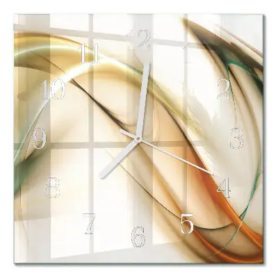 Moderne wanduhr quadratisch Abstraktion