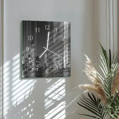 Quadratische wanduhr Horizont