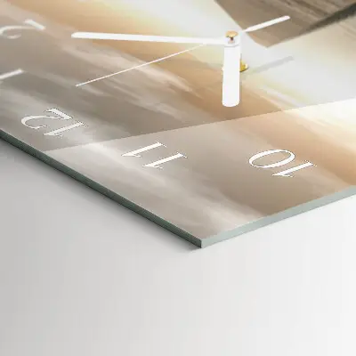 Quadratische wanduhr modern Pier