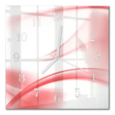 Quadratische wanduhr modern Abstrakte Kunst