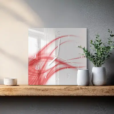 Wanduhr mit motiv quadratisch Abstrakte Kunst