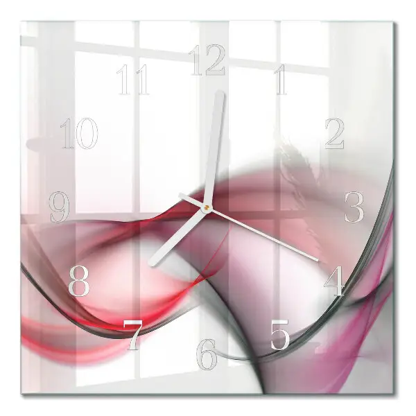 Wanduhr mit motiv quadratisch Abstrakte Kunst