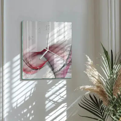 Wanduhr mit motiv quadratisch Abstrakte Kunst