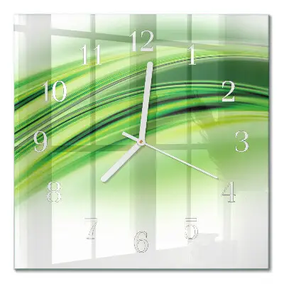 Moderne wanduhr quadratisch Abstrakte Kunst