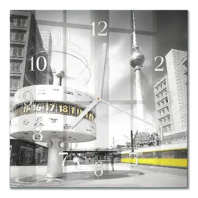 Glasuhr quadratisch Berlin