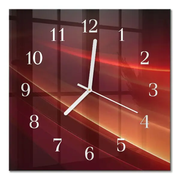 Moderne wanduhr quadratisch Abstraktion