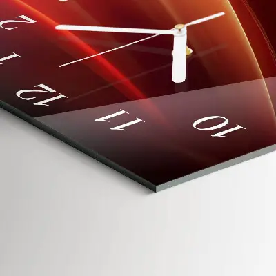Moderne wanduhr quadratisch Abstraktion