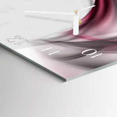 Wanduhr mit motiv quadratisch Abstrakte Linien