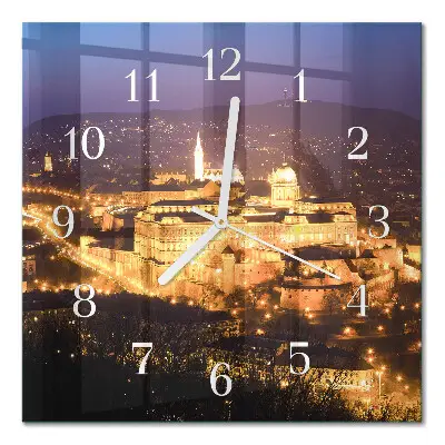 Glasuhr quadratisch Budapest