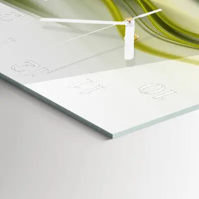 Moderne wanduhr quadratisch Abstrakte Linien
