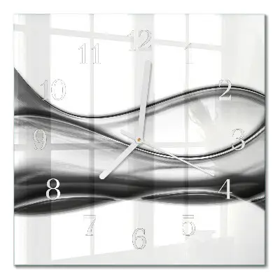 Wanduhr mit motiv quadratisch Abstraktion