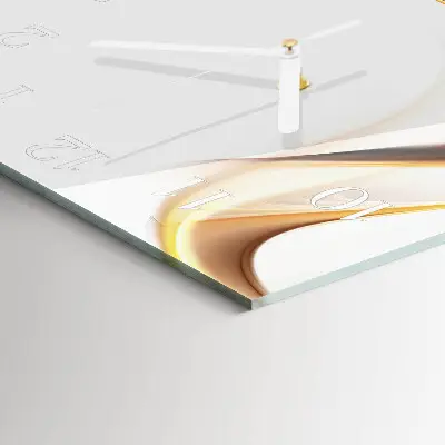 Quadratische wanduhr Abstraktion