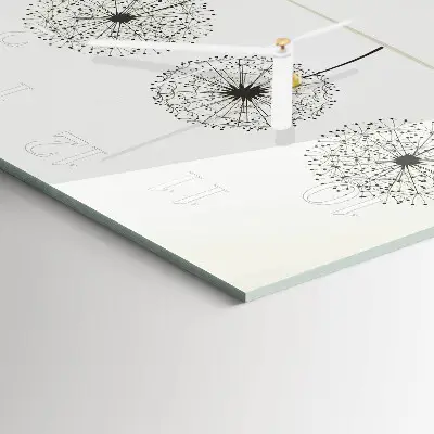 Moderne wanduhr quadratisch Abstraktion