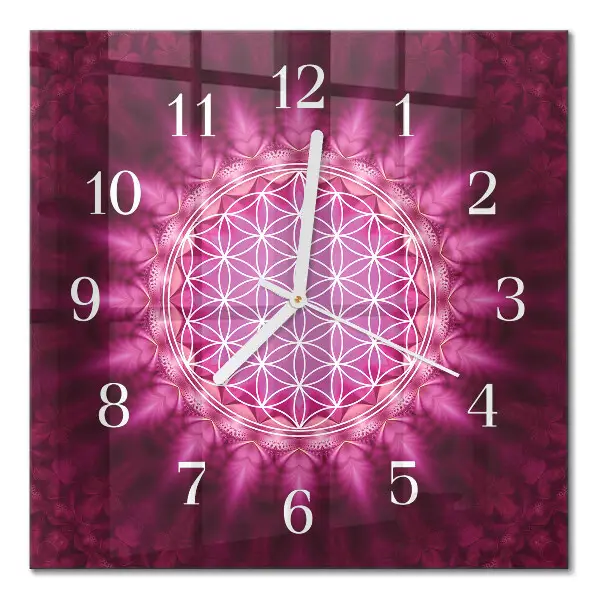 Quadratische wanduhr modern Abstraktion