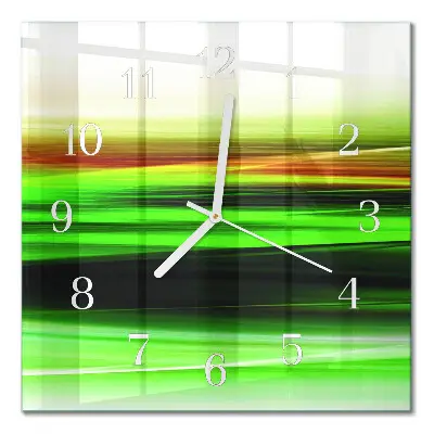 Quadratische wanduhr Abstraktion