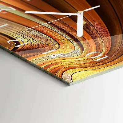 Quadratische wanduhr modern Abstraktion
