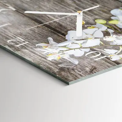 Quadratische wanduhr modern Boards