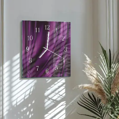 Quadratische wanduhr Abstraktion
