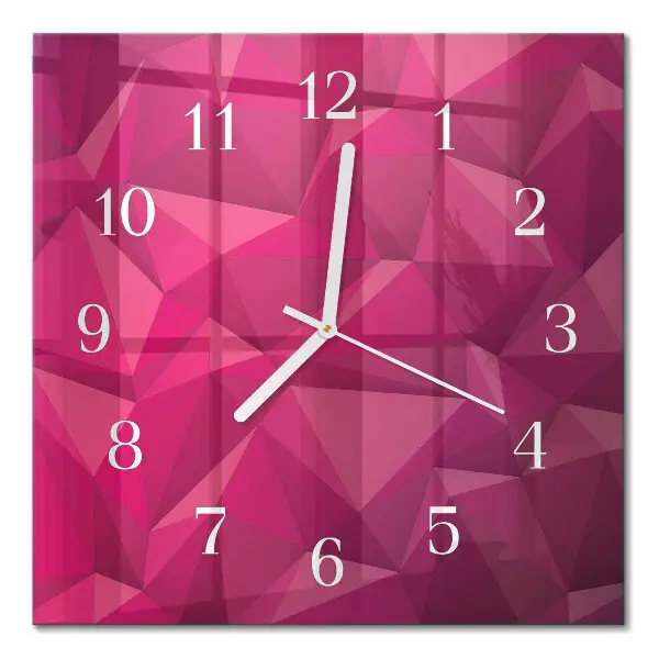 Moderne wanduhr quadratisch Abstraktion
