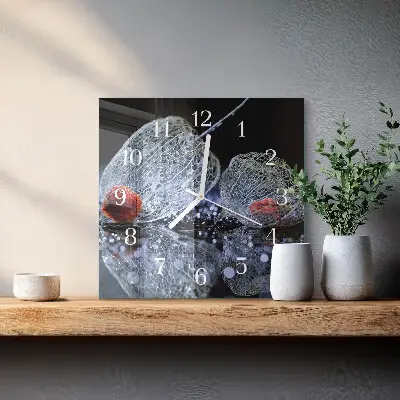Moderne wanduhr quadratisch Stück