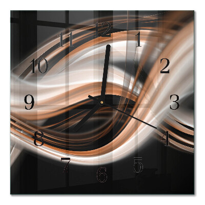 Moderne wanduhr quadratisch Abstrakte Kunst