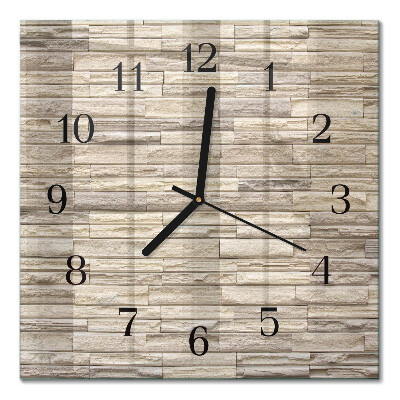 Wanduhr mit motiv quadratisch Wand
