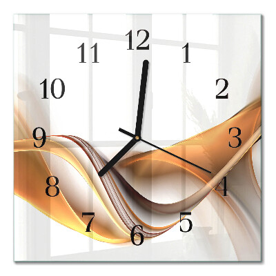 Moderne wanduhr quadratisch Abstraktion
