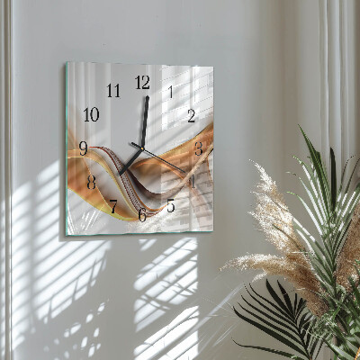 Moderne wanduhr quadratisch Abstraktion