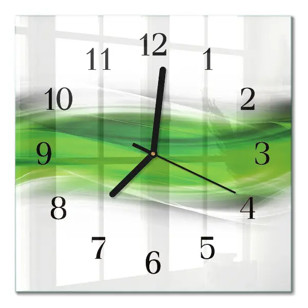Quadratische wanduhr Abstraktion