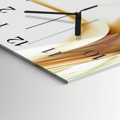 Moderne wanduhr quadratisch Abstraktion