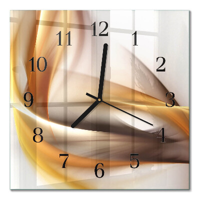 Quadratische wanduhr Abstraktion
