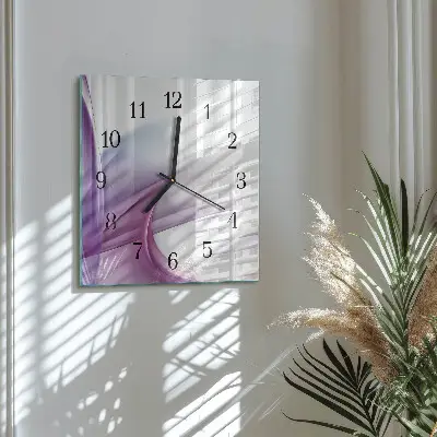 Moderne wanduhr quadratisch Abstraktion