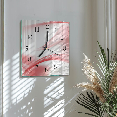 Wanduhr mit motiv quadratisch Abstrakte Kunst