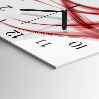 Quadratische wanduhr modern Abstrakte Kunst
